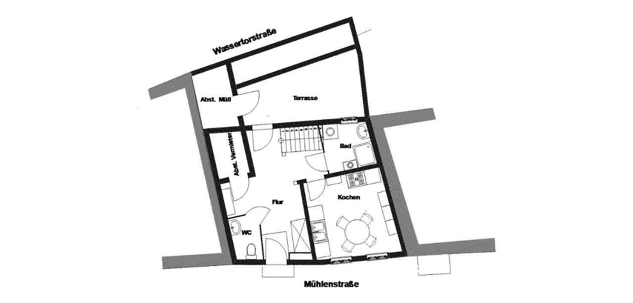 Ferienhaus Schatzliebe Кведлинбург Екстериор снимка